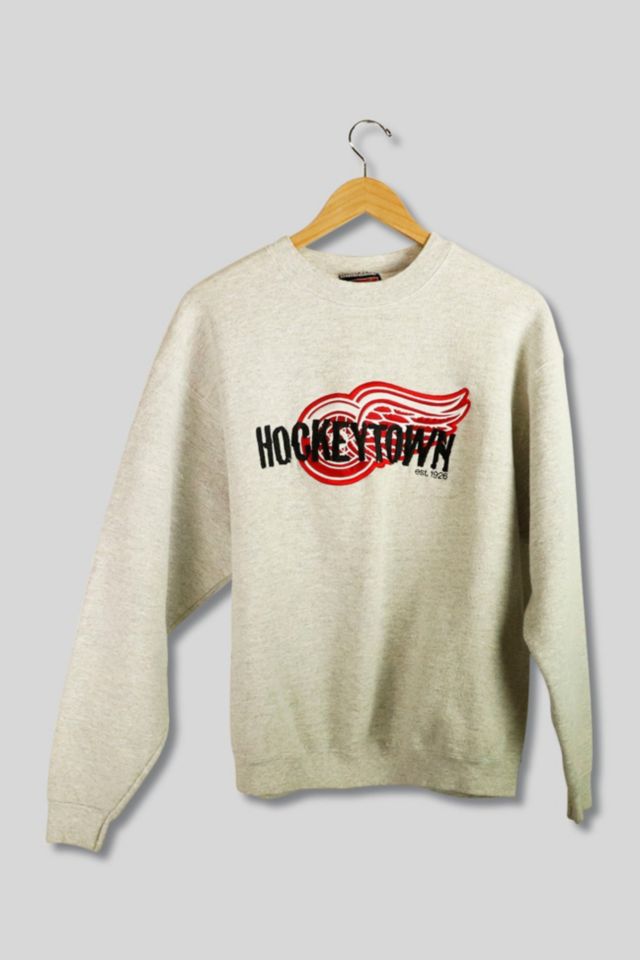 Hottertees Vintage NHL Detroit Red Wings Sweatshirt
