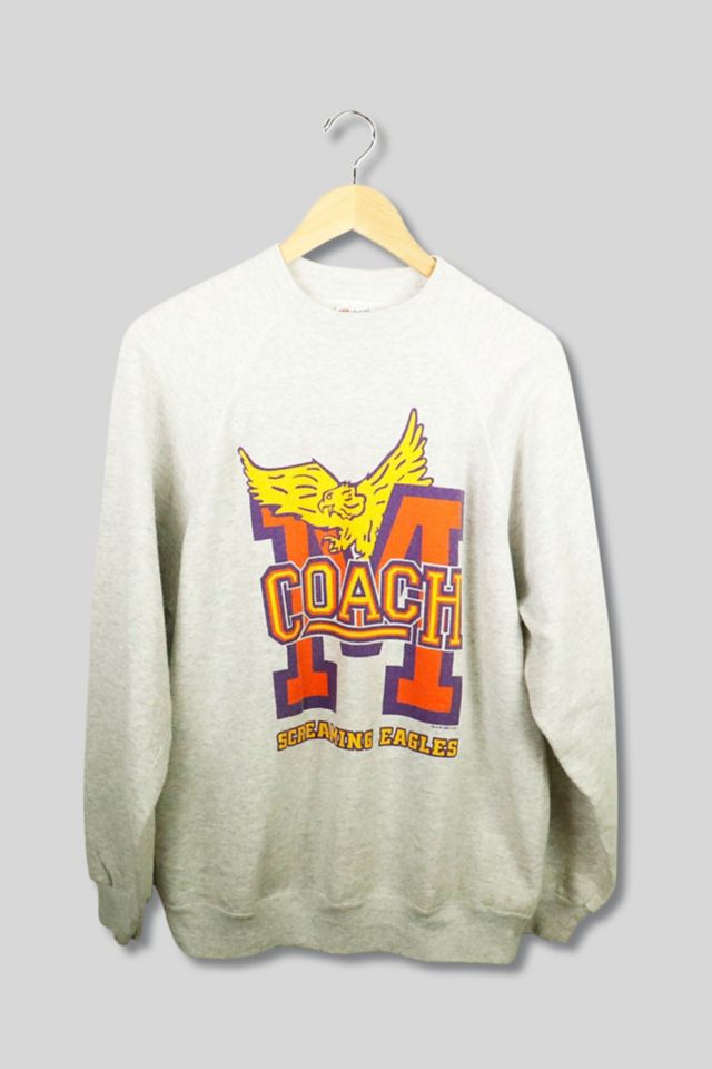 Vintage 1993 Screaming Eagles Crewneck Sweater | Urban Outfitters