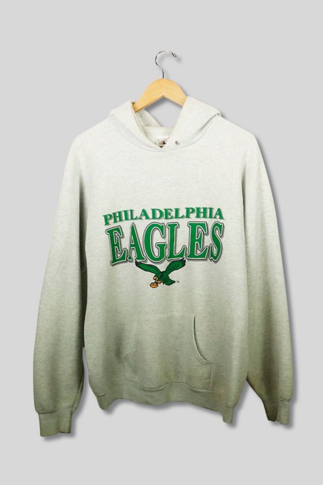 '47 Brand Philadelphia Eagles Fly Eagles Fly Slate Grey Hooded Sweatshirt