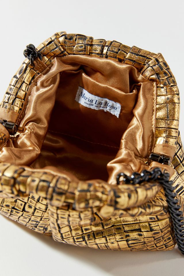 Maria La Rosa Mini Game Laminated Clutch #4