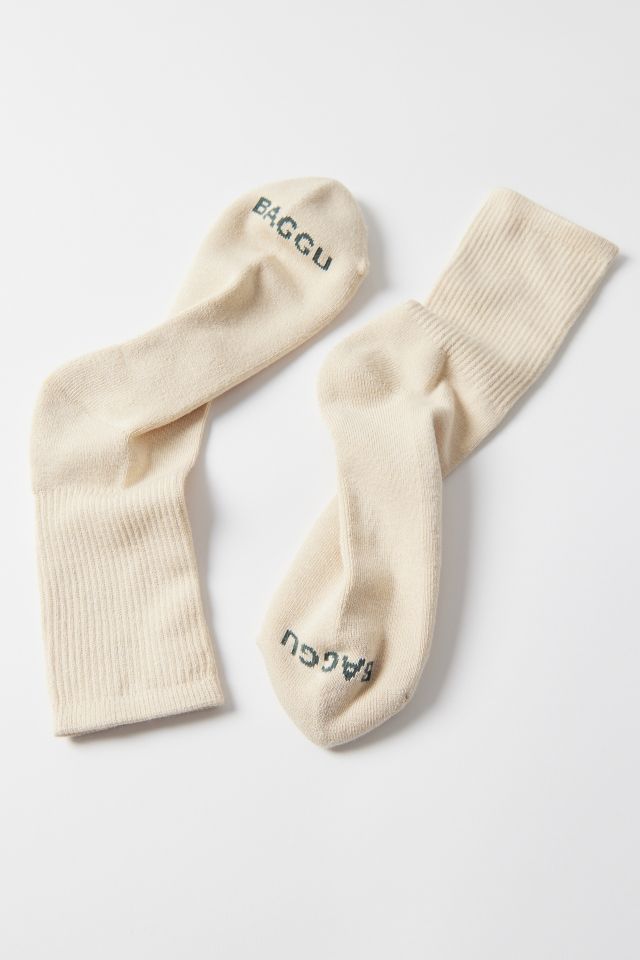 BAGGU Ribbed Crew Sock #1