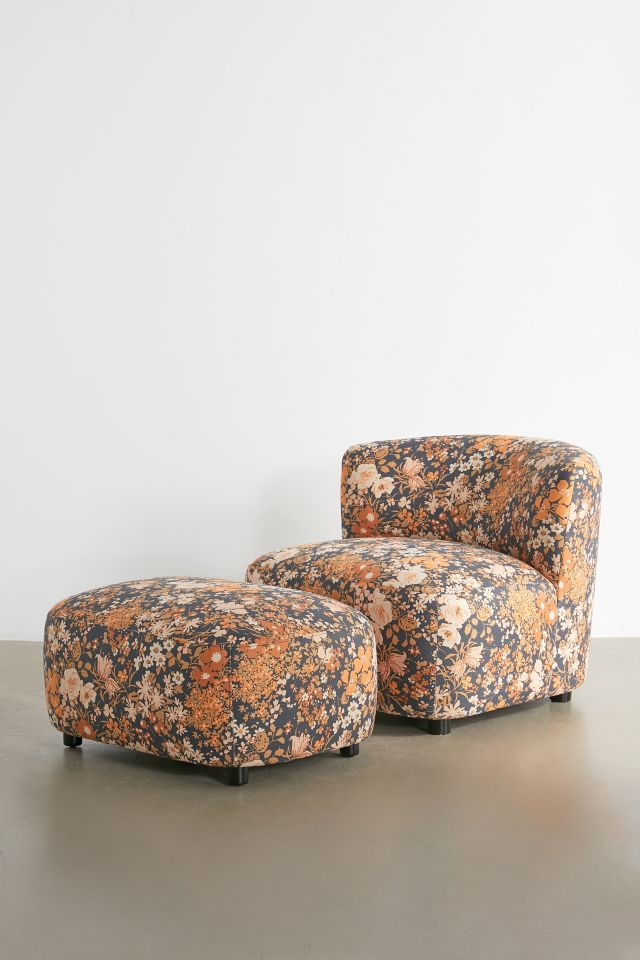 Castella Floral Ottoman #1