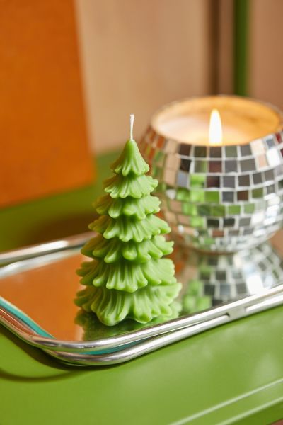 Yui Brooklyn Pine Tree Shaped Candle | Urban Outfitters