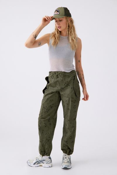 camo wind pants