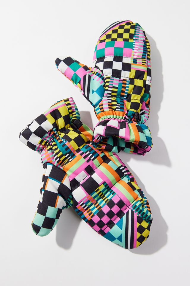 UGG Checks Print Mitten #1