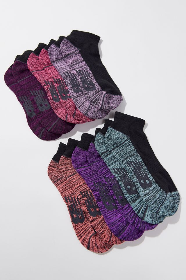 New Balance Cushion Quarter Sock 6Pack Urban Outfitters