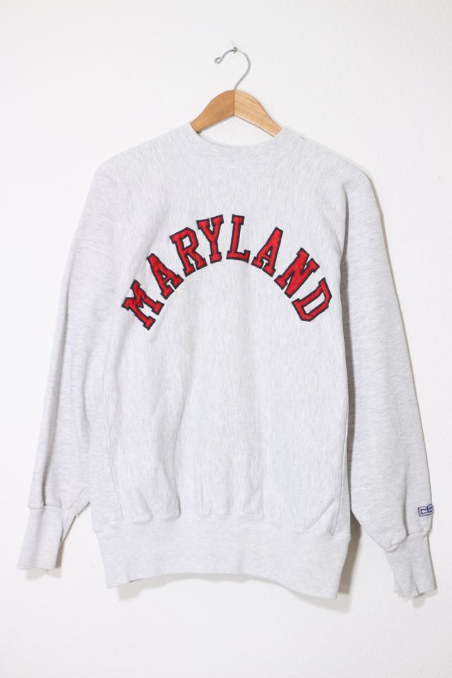 Umd crew neck store sweatshirt