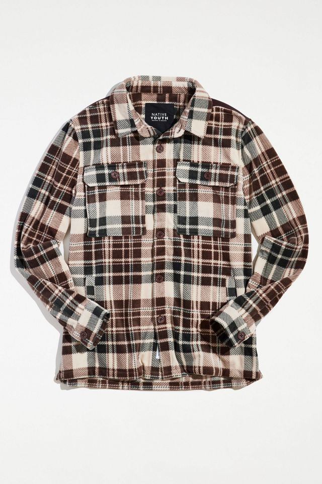 Native Youth McCoy Polar Overshirt | Urban Outfitters