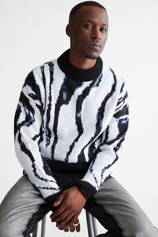 Native Youth Wavelet Graphic Sweater | Urban Outfitters