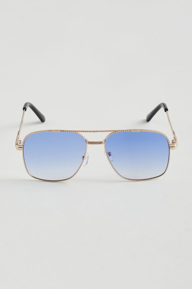Cai Translucent Aviator Sunglasses #1