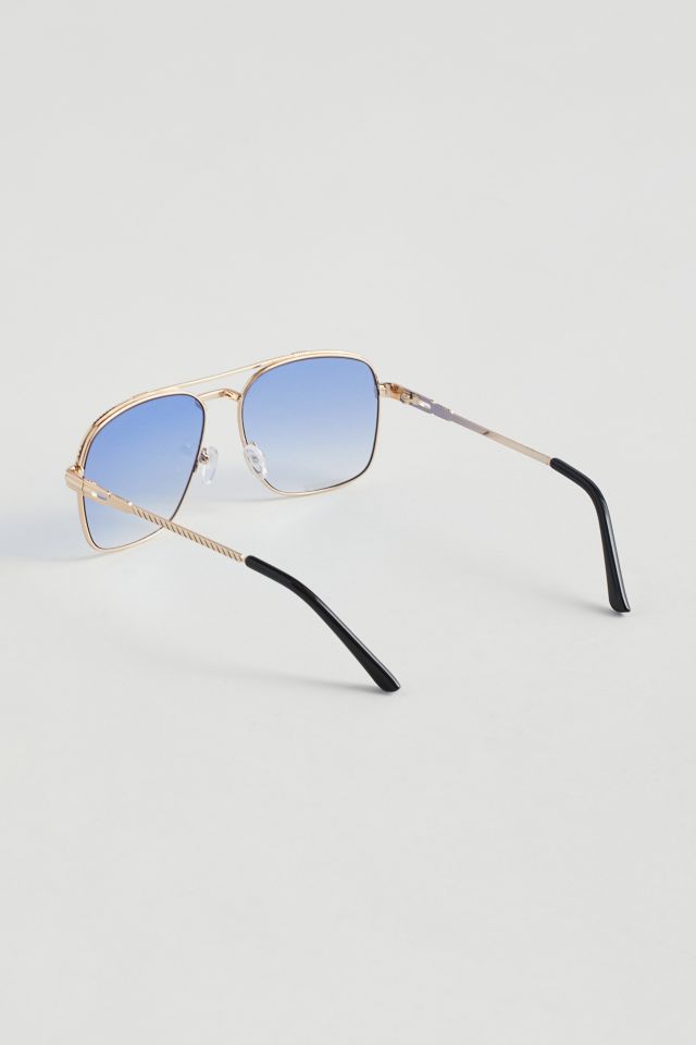 Cai Translucent Aviator Sunglasses #3