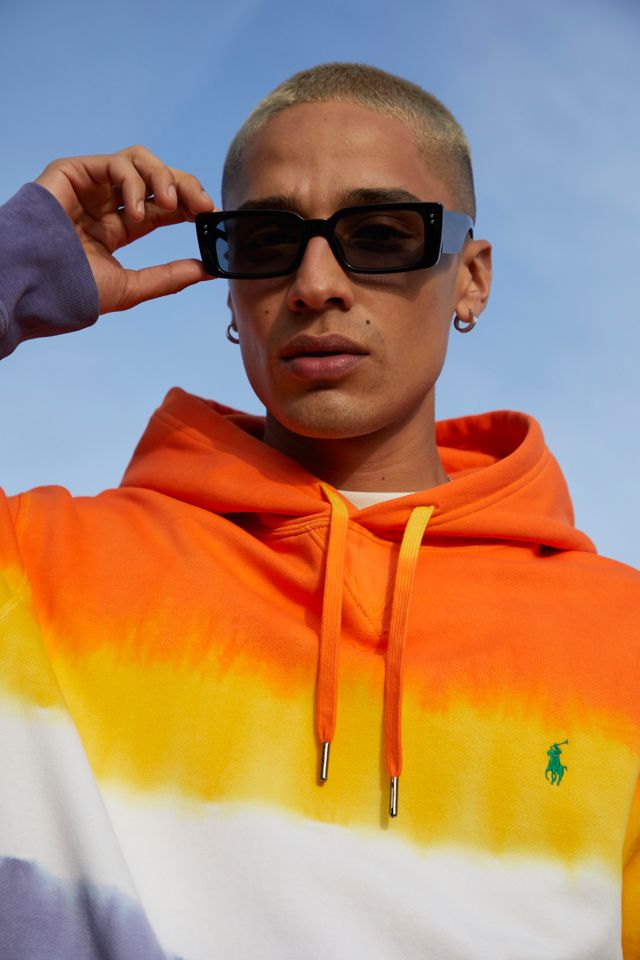 Jacob Rectangle Sunglasses | Urban Outfitters display picture 1
