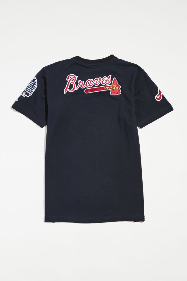 NEW ERA - Men - Elite Atlanta Braves Tee - Navy - Nohble