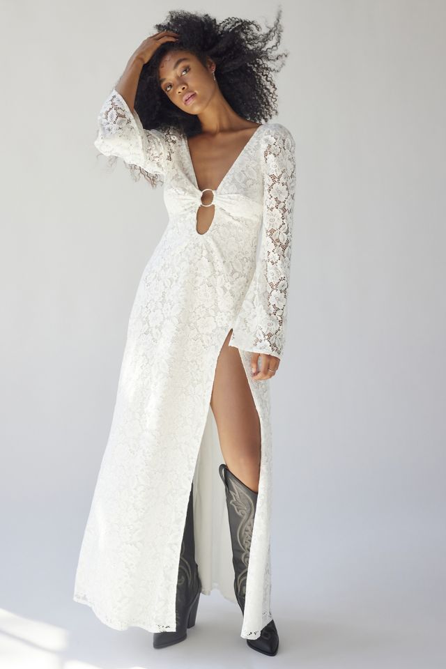 all lace maxi dress