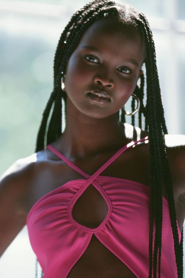 Hosbjerg Honey Cutout Midi Dress #1