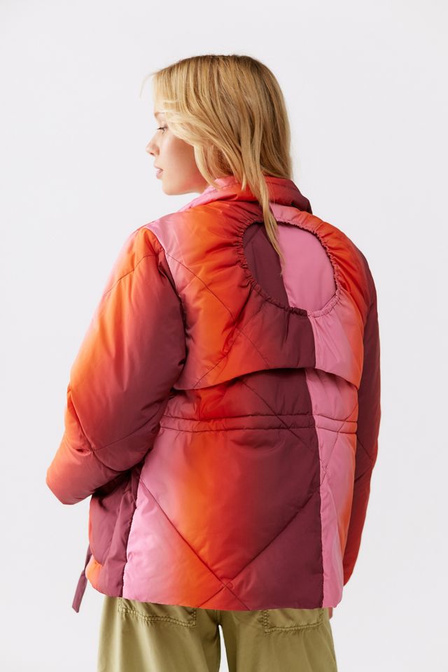 【Hosbjerg/ホスビョーグ】HAVA SUNSET ジャケット Hosbjerg Hava Sunset Quilted Jacket | Urban Outfitters