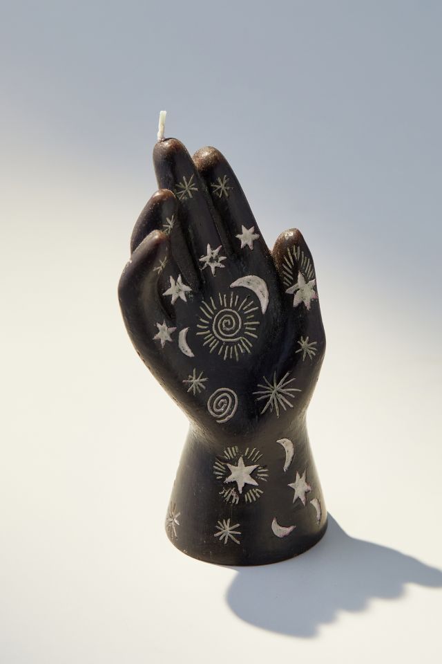 Celestial Hand Shaped Candle #2