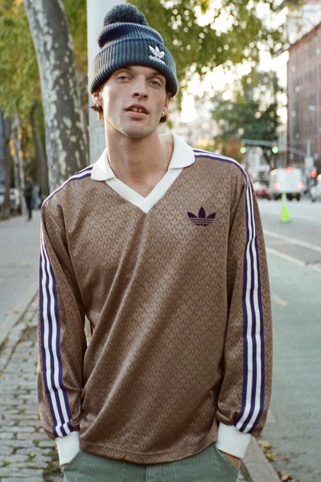 adidas Vintage Long Sleeve Jersey Tee