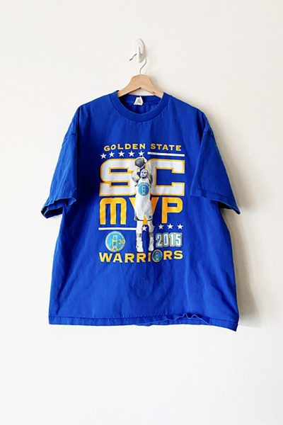 thumbnail image 2 of Golden State Warriors Steph Curry MVP T-Shirt - Youth & Men's Sizes S-5XL (Black, Graphic Tee) 2 of 4