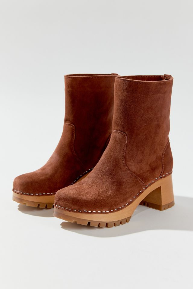 Swedish Hasbeens Suede Teddy Boot #3
