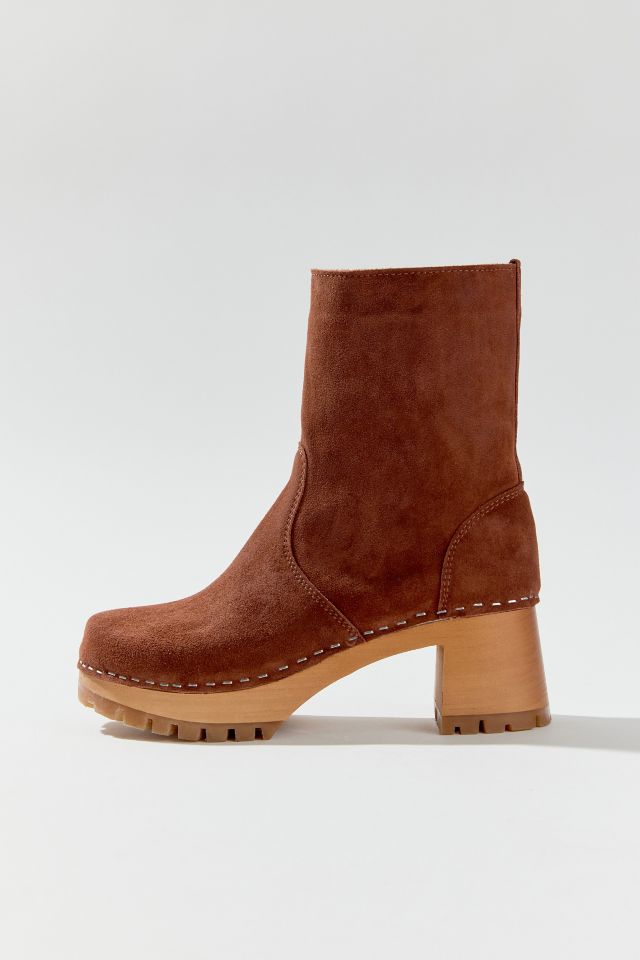Swedish Hasbeens Suede Teddy Boot #4