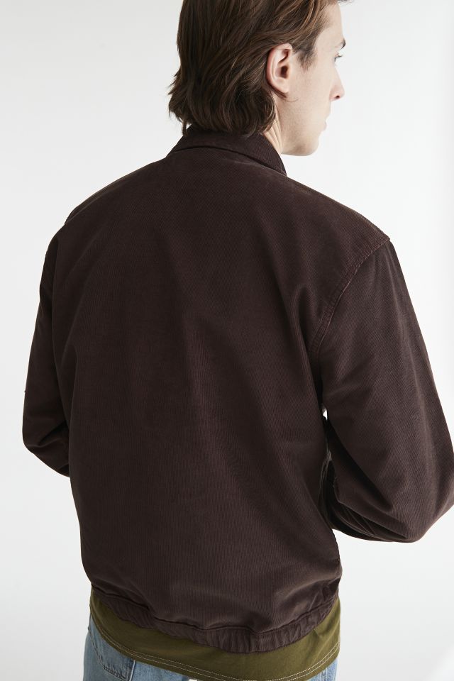 Dickies Textured Fleece Lined Jacket In Plum,at Urban Outfitters in Purple  for Men