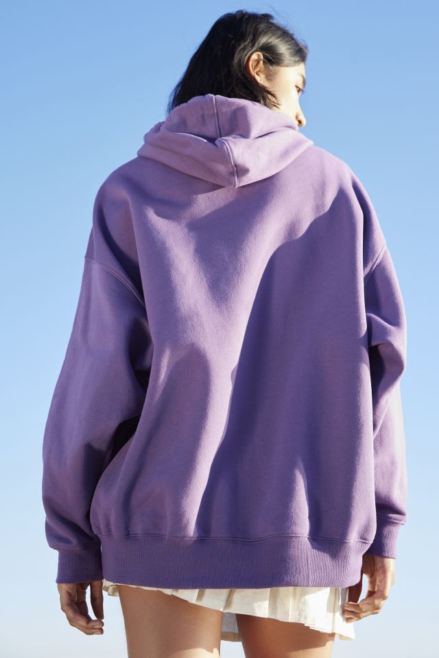 Urban outfitters purple champion on sale hoodie