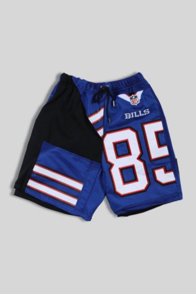 Unisex Rework Bills NFL Jersey Shorts - Women-L, Men-M – Frankie