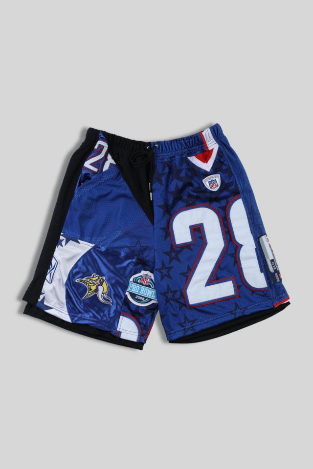 Urban Outfitters Frankie Collective Rework NFL Jersey Shorts