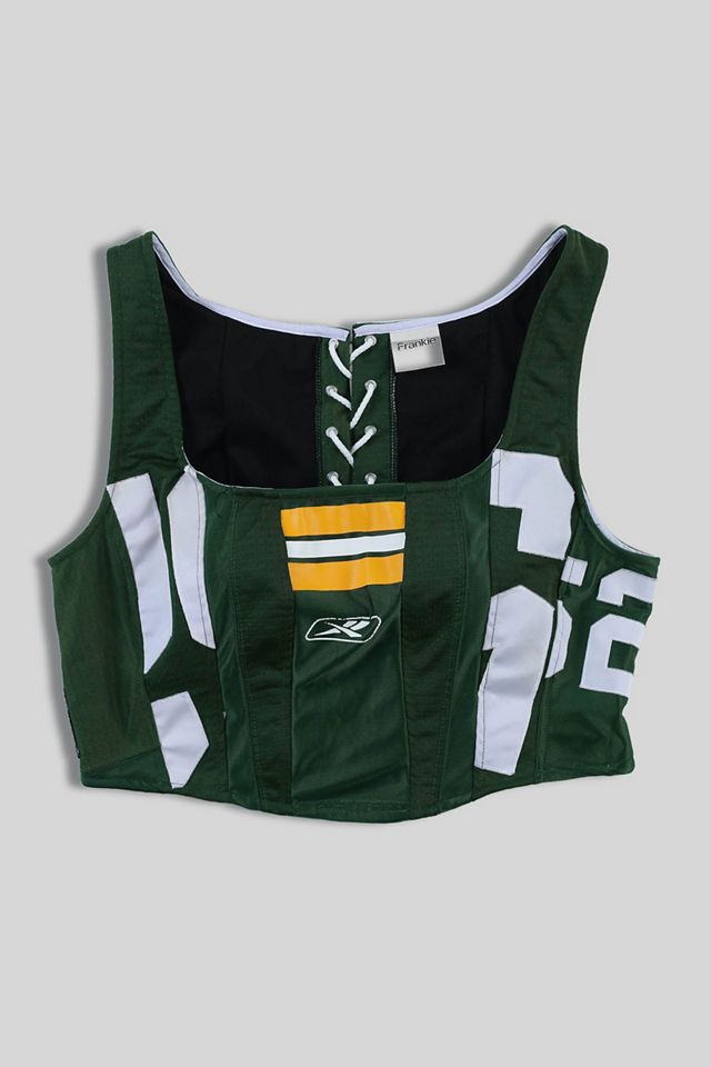Rework Green Bay Packers Tube Top - L