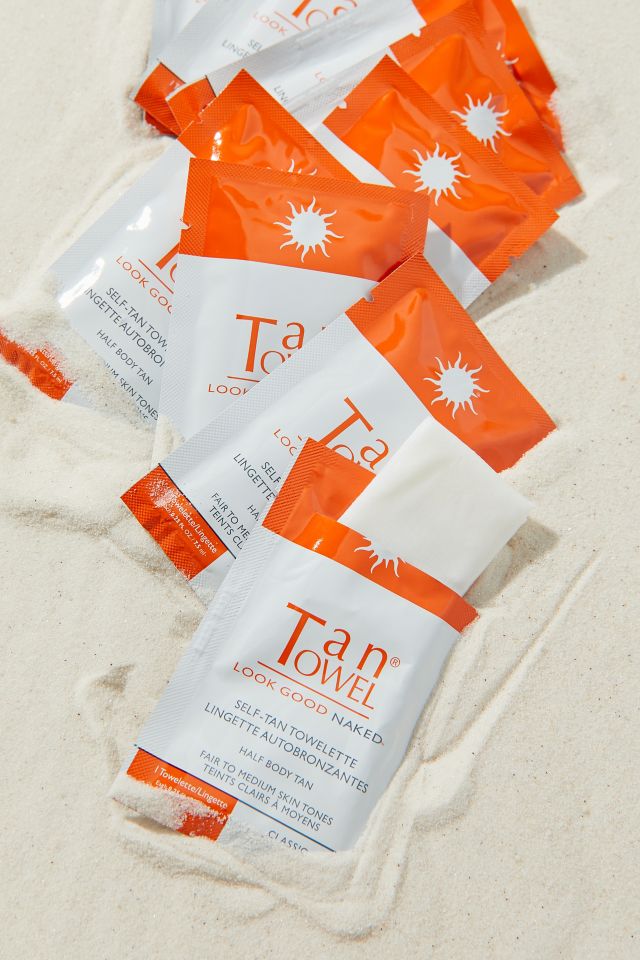 TanTowel Body Tan Towelettes 10-Pack