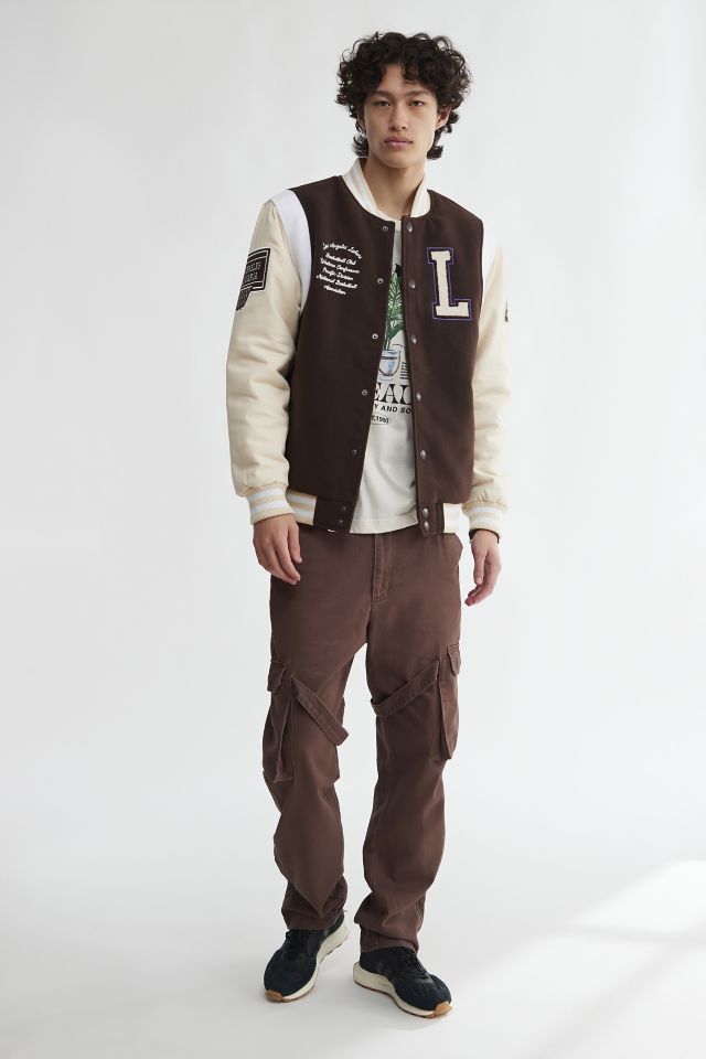 Veste universitaire Lakers de Los Angeles ULTRA GAME, excusivité UO #1