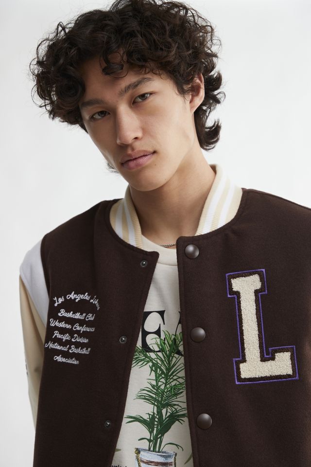 Veste universitaire Lakers de Los Angeles ULTRA GAME, excusivité UO #3