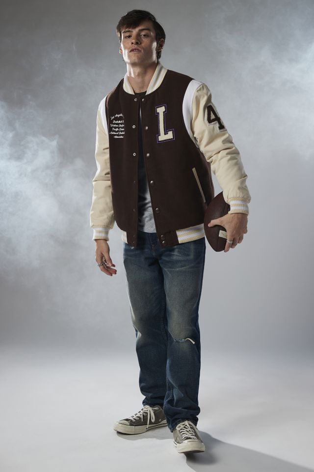 Veste universitaire Lakers de Los Angeles ULTRA GAME, excusivité UO #4