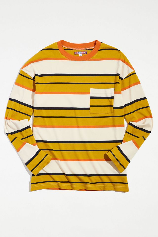 UO Striped Oversized Long Sleeve Tee #1