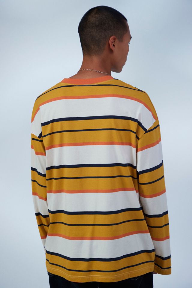 UO Striped Oversized Long Sleeve Tee #4