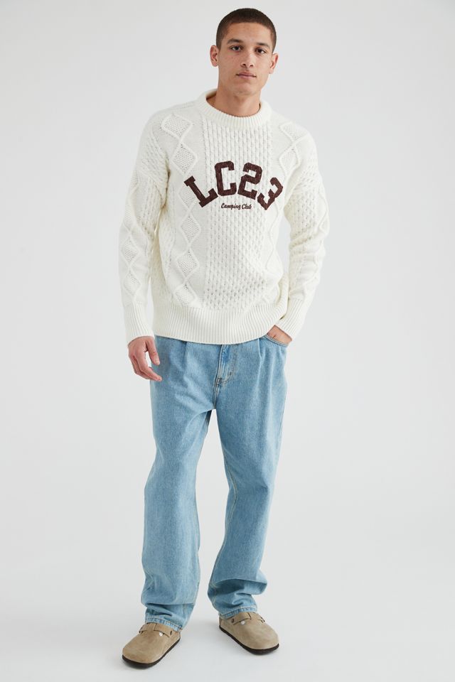 LC23 Printed Fair Isle Sweater | Urban Outfitters