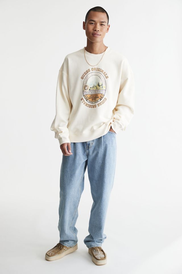 GUESS ORIGINALS Classic Crew Neck Sweatshirt #1