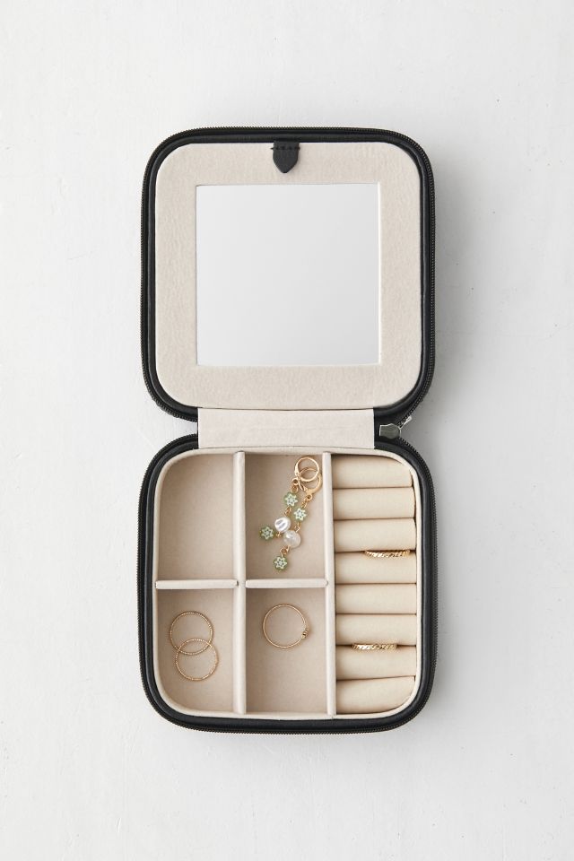 Mele and Co Dana Vegan Leather Travel Jewelry Box #1