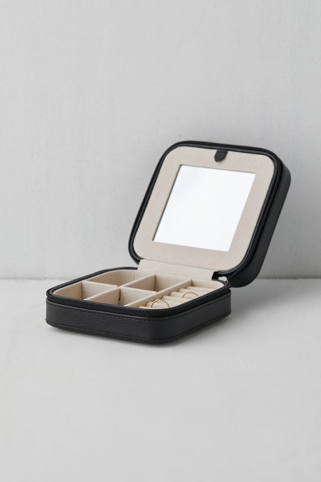 Mele Jewelry Box 0062962 Bento Travel Jewelry Box, Black