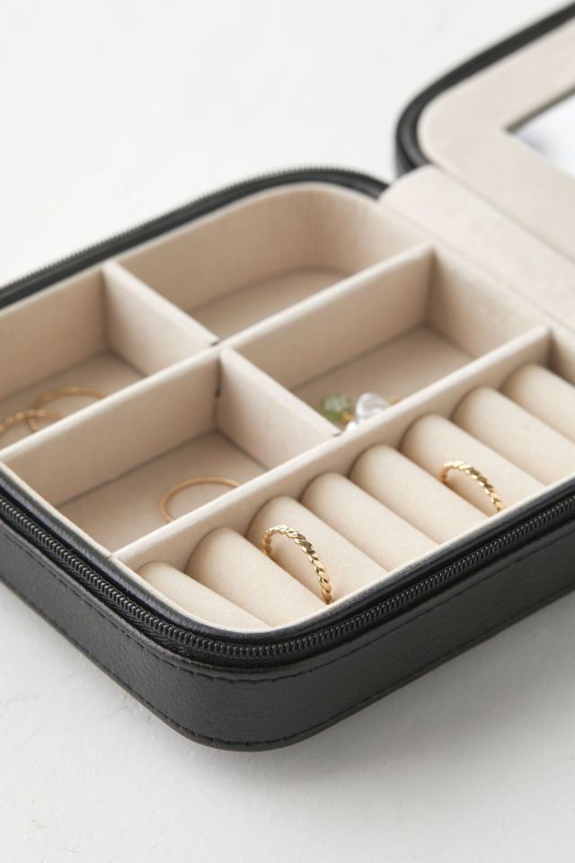 Mele and Co Dana Vegan Leather Travel Jewelry Box #5