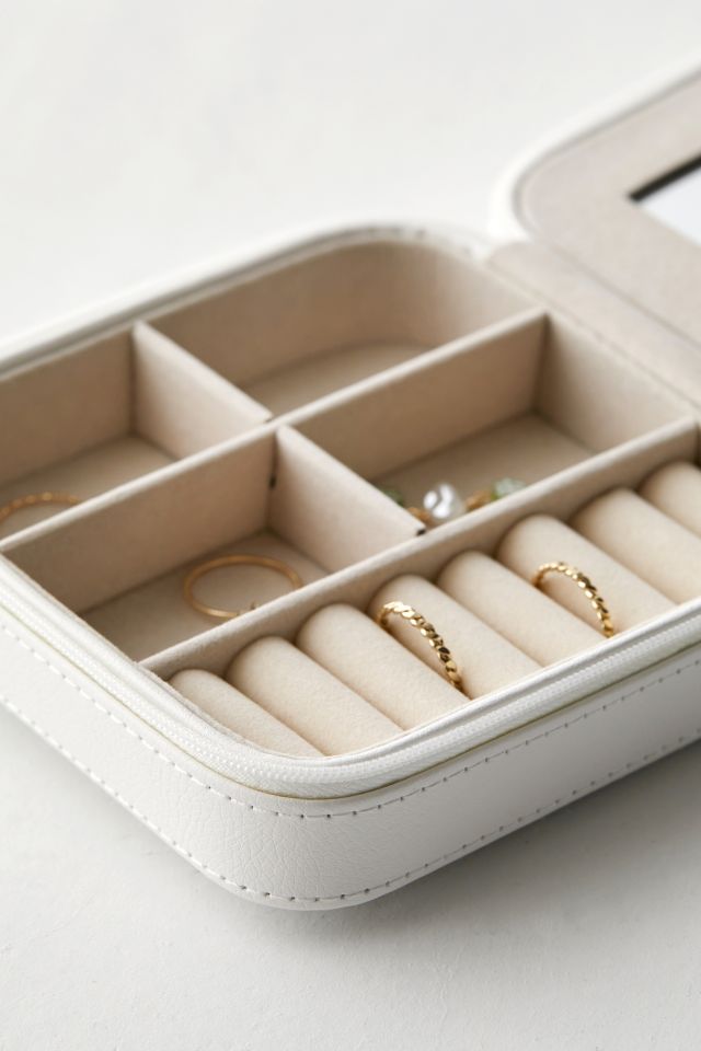 Mele and Co Dana Vegan Leather Travel Jewelry Box #5