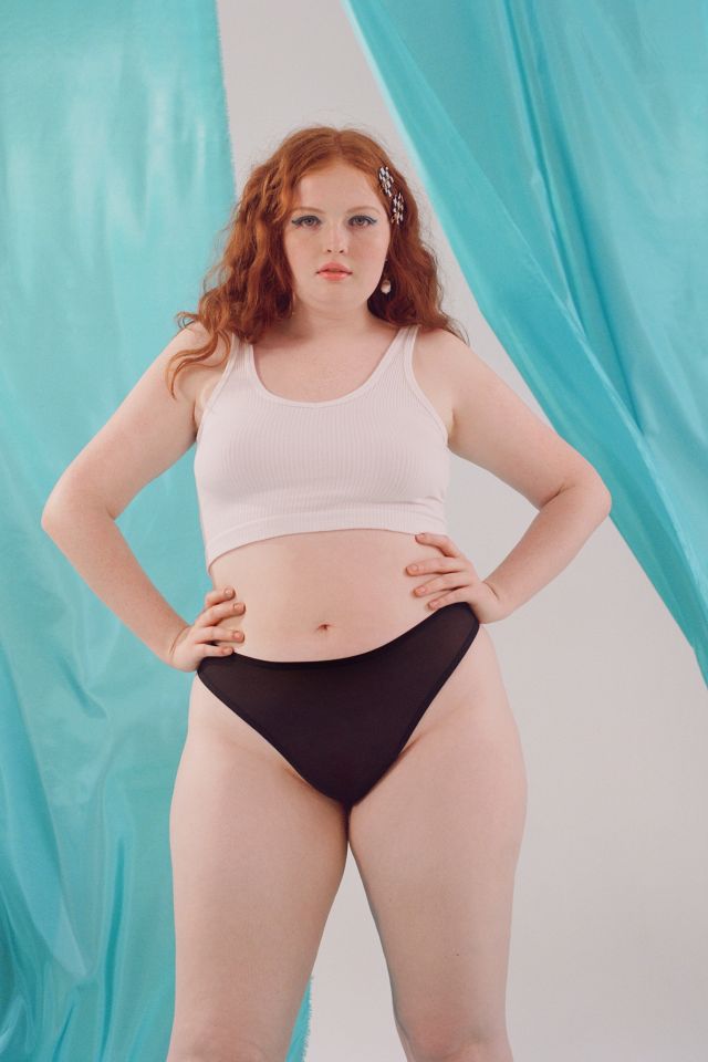 Parade Silky Mesh High-Cut Thong #3