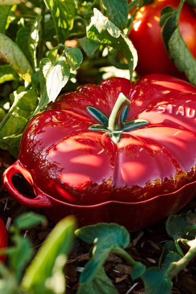 Staub Ceramic 16-oz Petite Tomato Cocotte Baking Dish #3