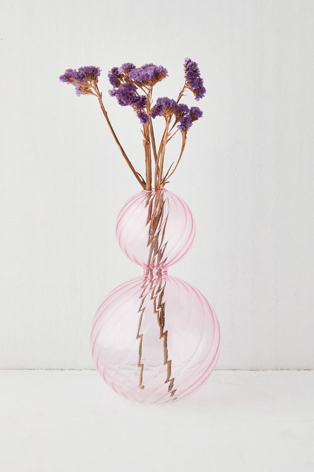 Twisted Glass Vase Urban Outfitters Canada