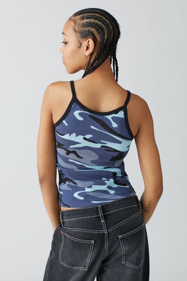 Urban Renewal Vintage Camo Tank Top