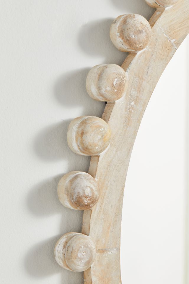 Mango Wood Framed Wall Mirror #2