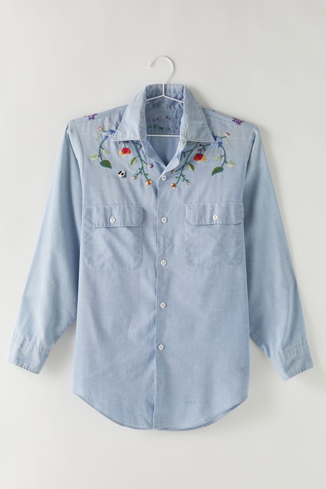Vintage Embroidered Shirt