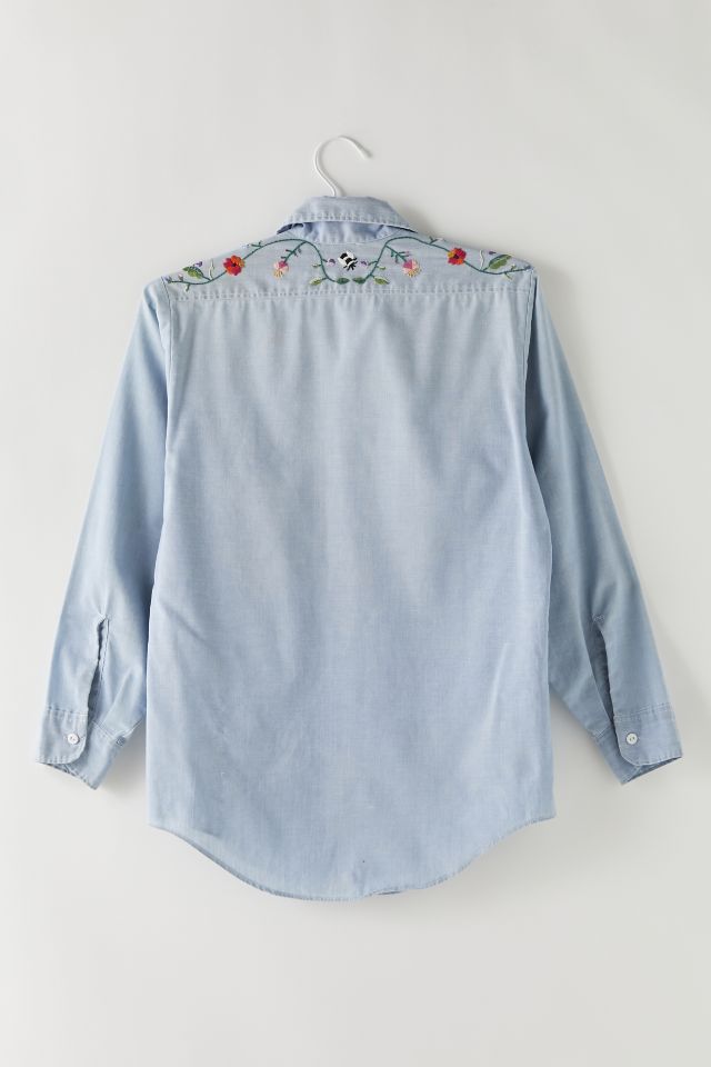 Vintage Embroidered Shirt #1
