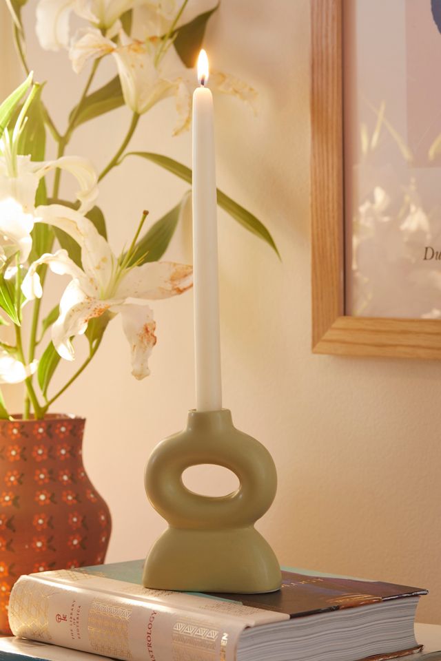 Stoneware Taper Candle Holder Urban Outfitters
